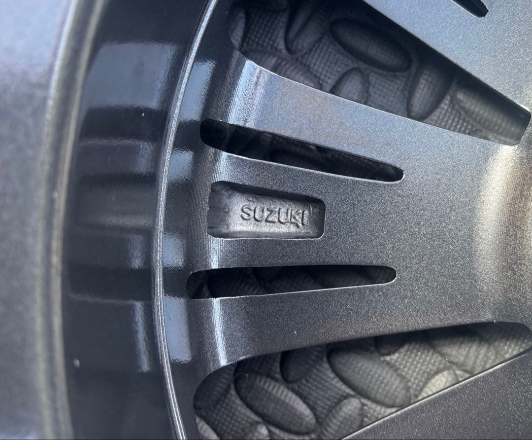 スズキ mk53sスペーシアカスタム 純正 15インチ4本 エアバルブ新品交換済