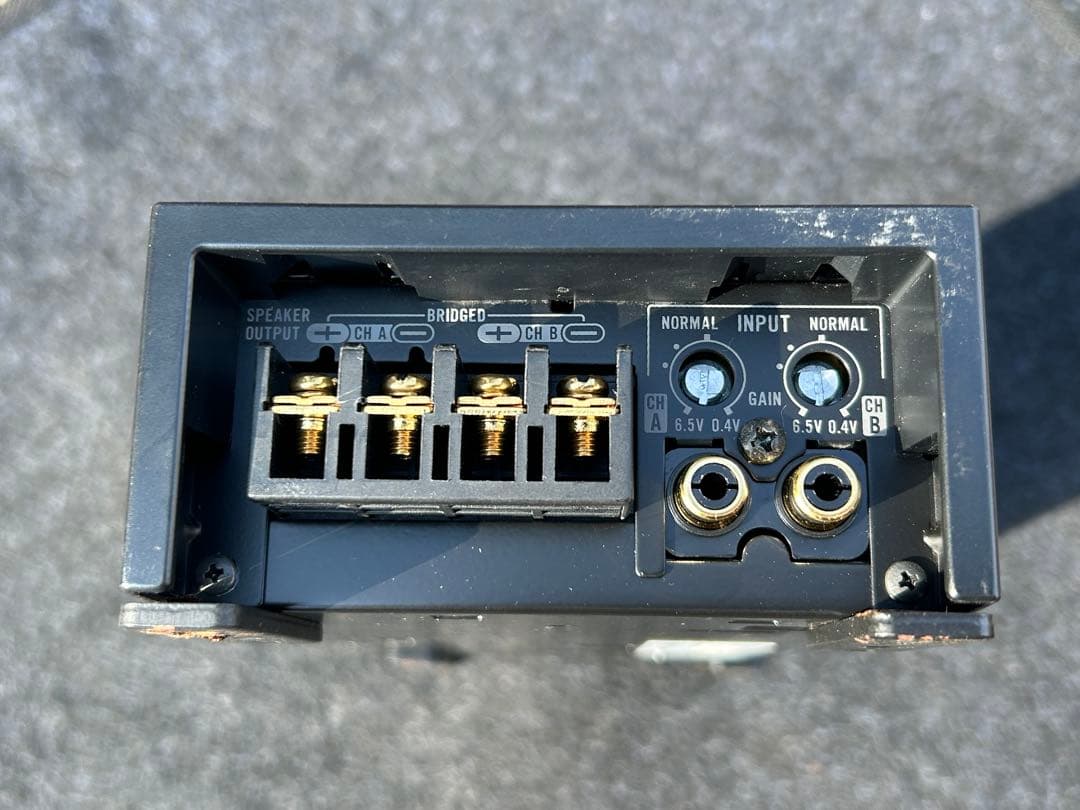 カロッツェリア 250W×2ブリッジャブルパワーアンプ PRS-D700