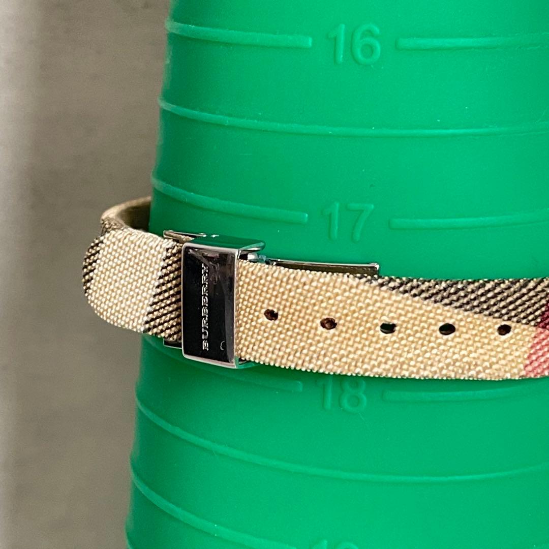 稼動品　Burberry バーバリー レクタンギュラー　純正ベルト　腕時計