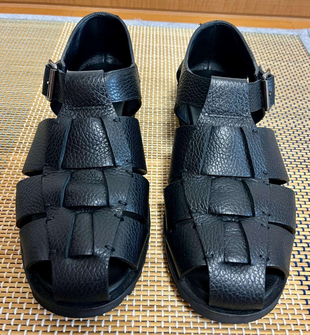 BEAMS別注 Paraboot/PACIFIC グレインレザー グルカサンダル