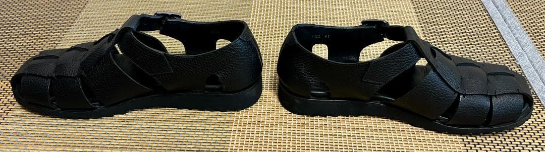 BEAMS別注 Paraboot/PACIFIC グレインレザー グルカサンダル