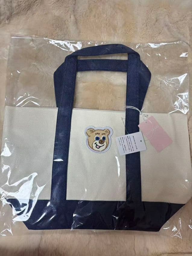 ラブラリーバイフェイラー オールドテディ ワッペントートバッグ（小）