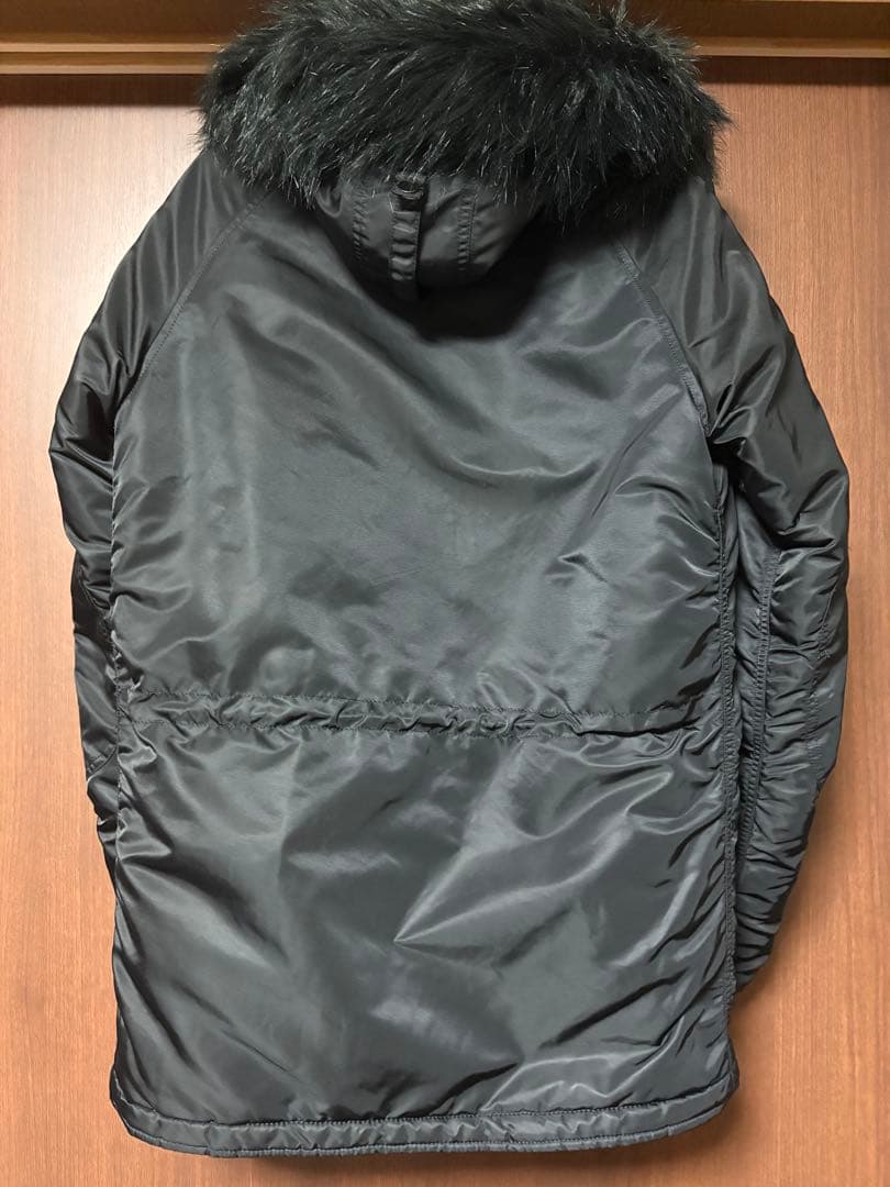 ALPHA N-3B ジャパンスペック ブラックファー Mサイズ ブラック