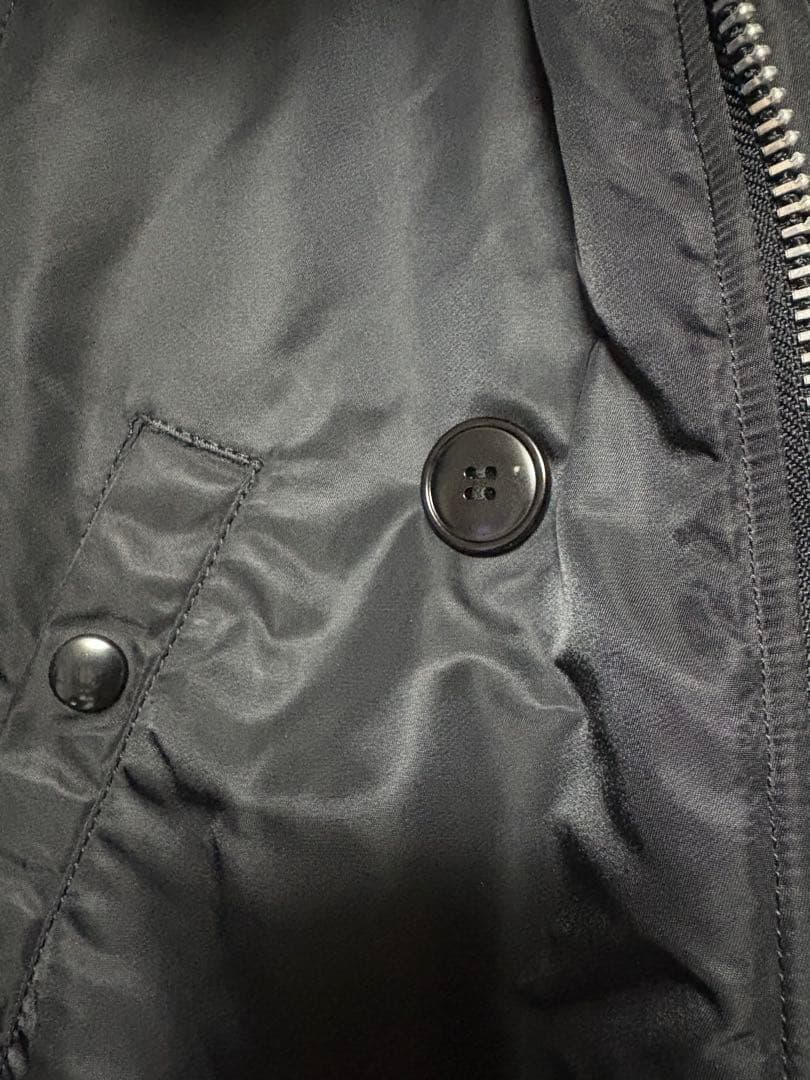 ALPHA N-3B ジャパンスペック ブラックファー Mサイズ ブラック