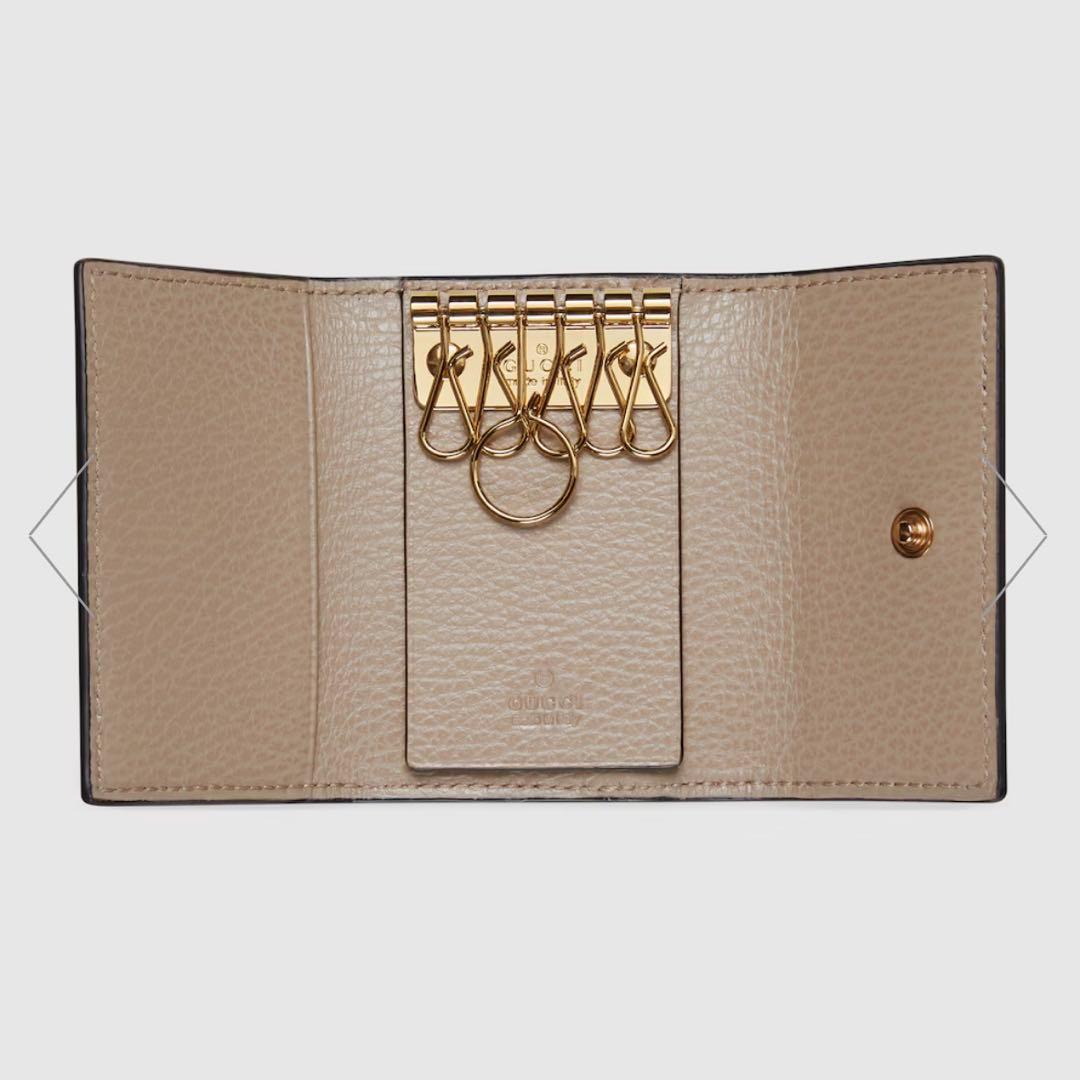 Gucci GGロゴ キーケース ベージュ