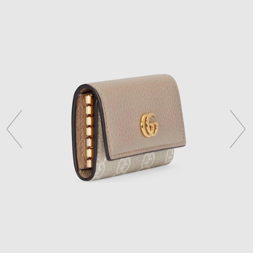 Gucci GGロゴ キーケース ベージュ
