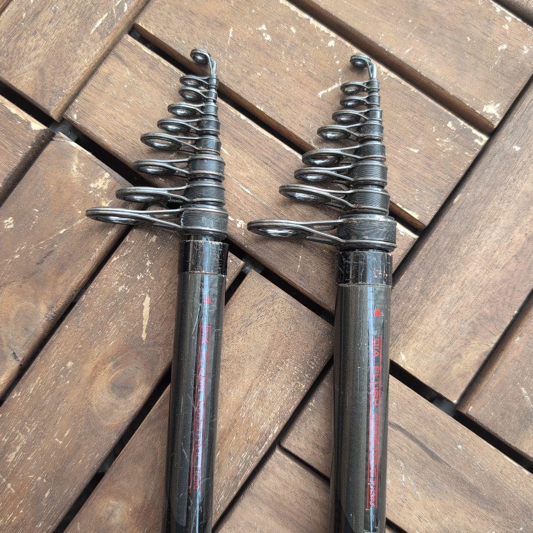 名竿 NFT DIAFLUSH 磯4/520TS ＆ 磯3/520TS 2本！