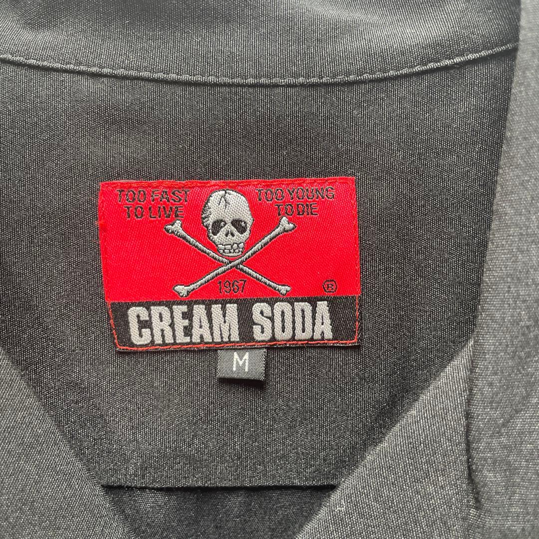 美品　クリームソーダ　ジャックナイフ　ボーリングシャツ　サイズM