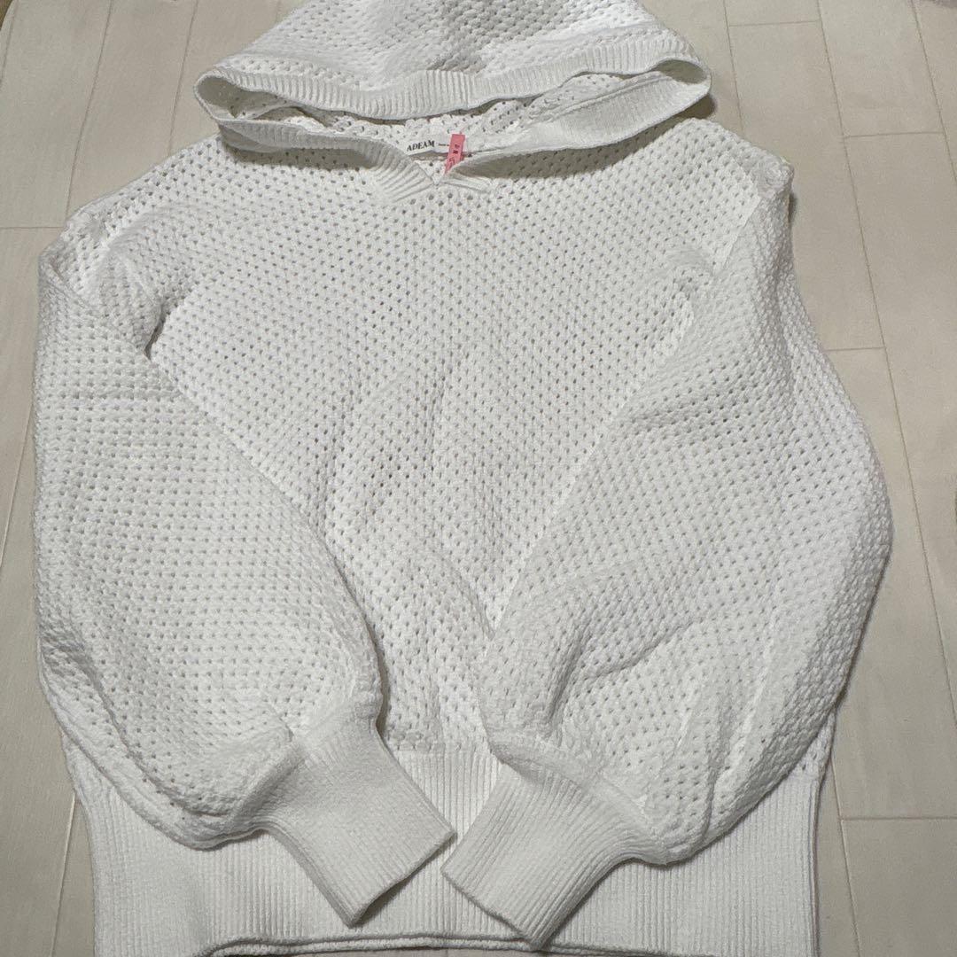 ADEAM アディアム フォクシー ニット フーディ