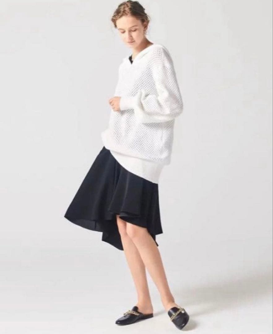 ADEAM アディアム フォクシー ニット フーディ