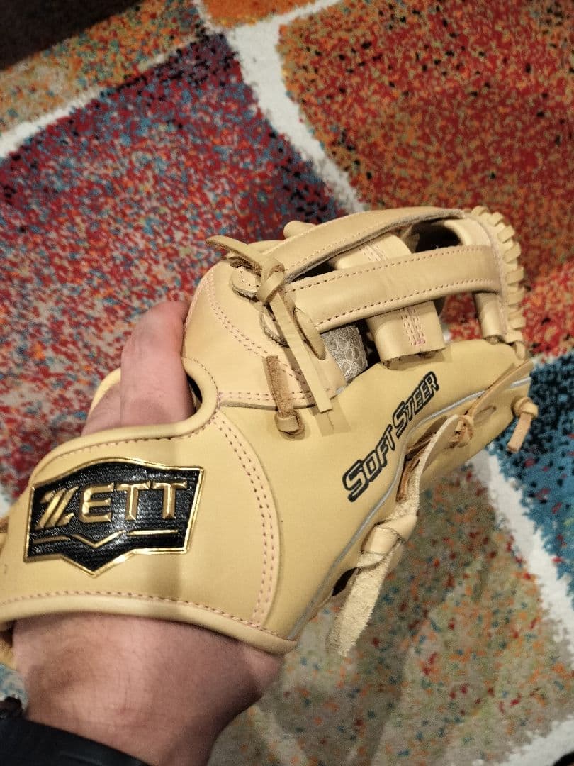 ZETTゼット　ソフトステア即戦力　軟式一般大人用グラブ　グローブ