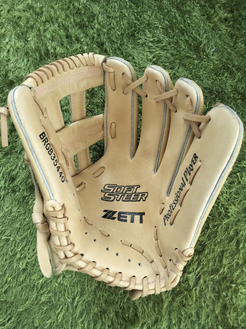ZETTゼット　ソフトステア即戦力　軟式一般大人用グラブ　グローブ