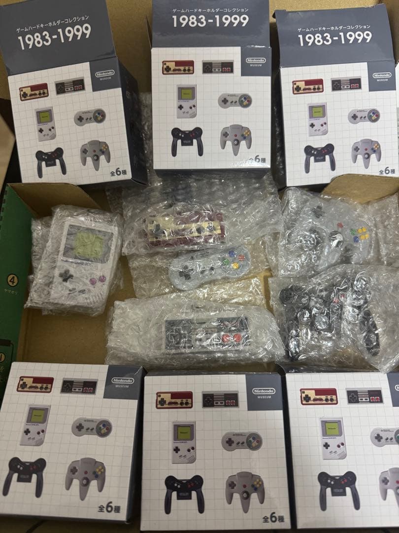 限定　ニンテンドーミュージアム1983-1999 6個セット　キーホルダー