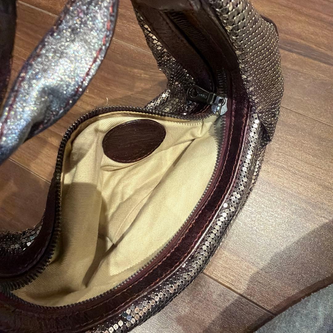 クロエ　Chloe メタリック　パーティバッグ