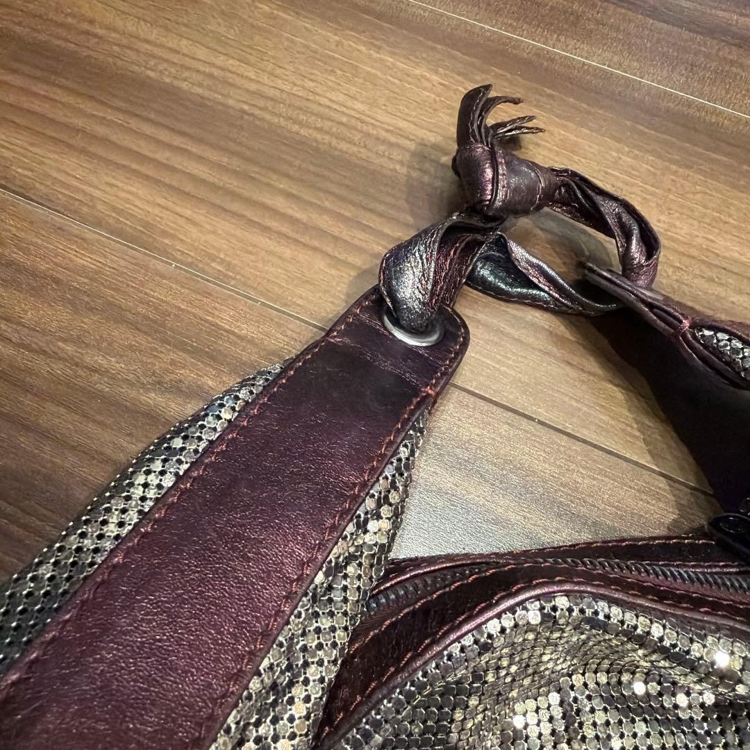 クロエ　Chloe メタリック　パーティバッグ