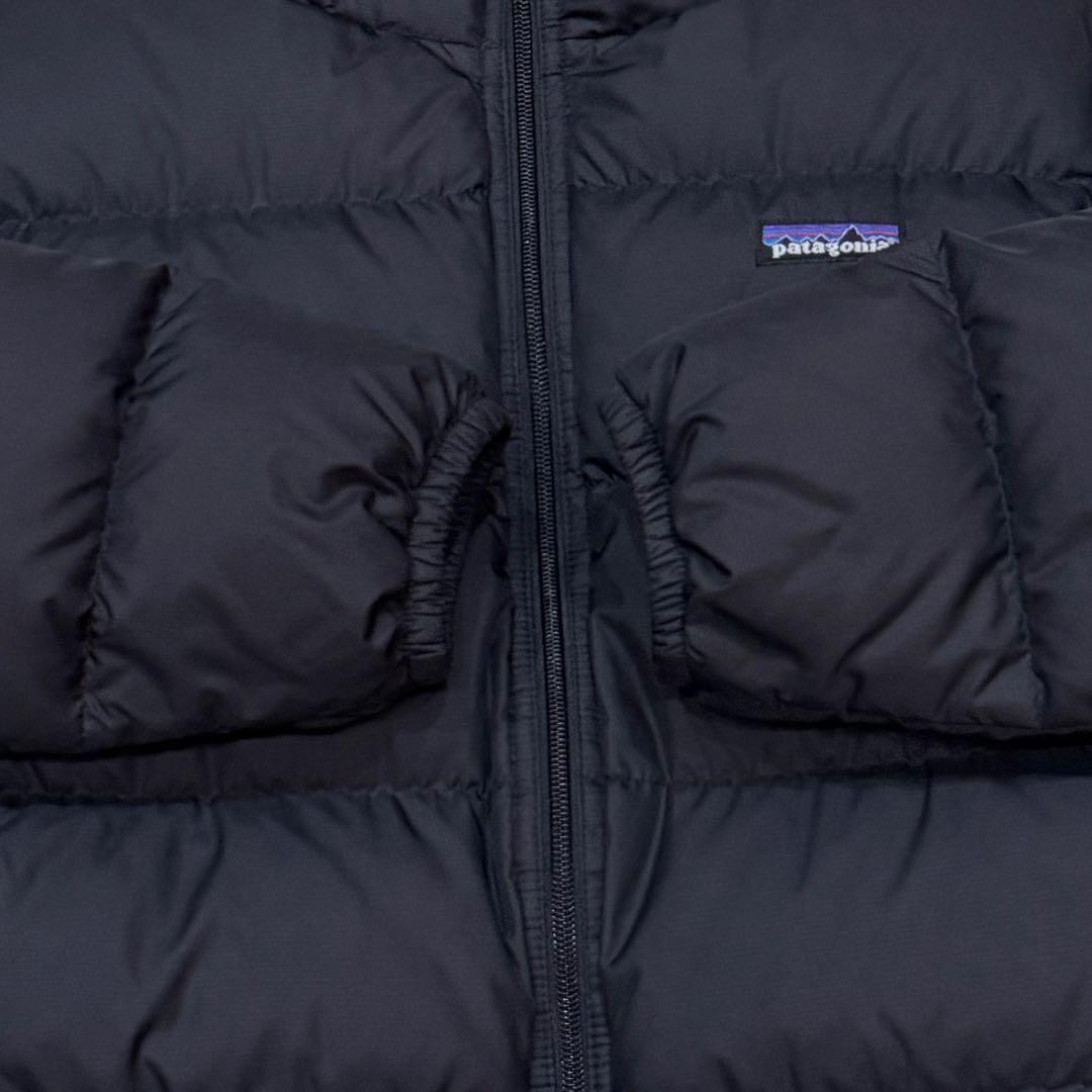 1709　パタゴニア　ダウンジャケット　キッズXL　黒