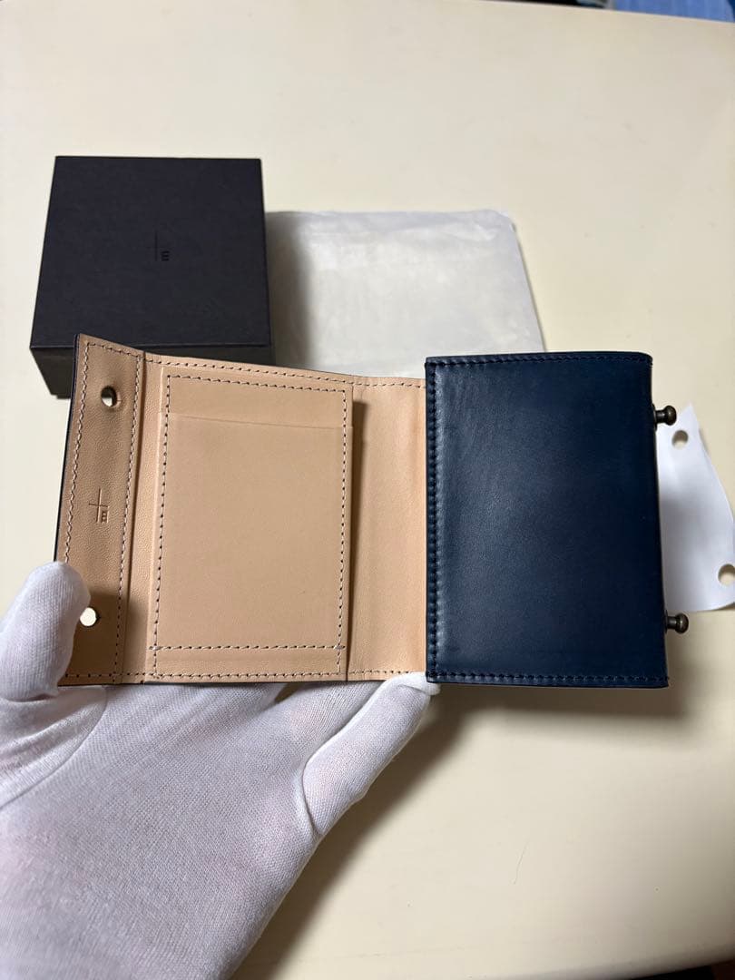 エムピウ millefoglieⅡ CORDOVAN27 ネイビー