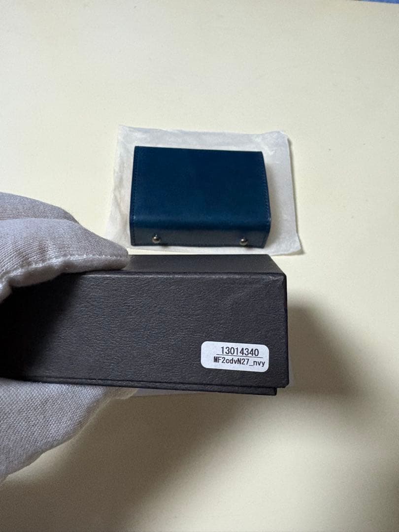 エムピウ millefoglieⅡ CORDOVAN27 ネイビー