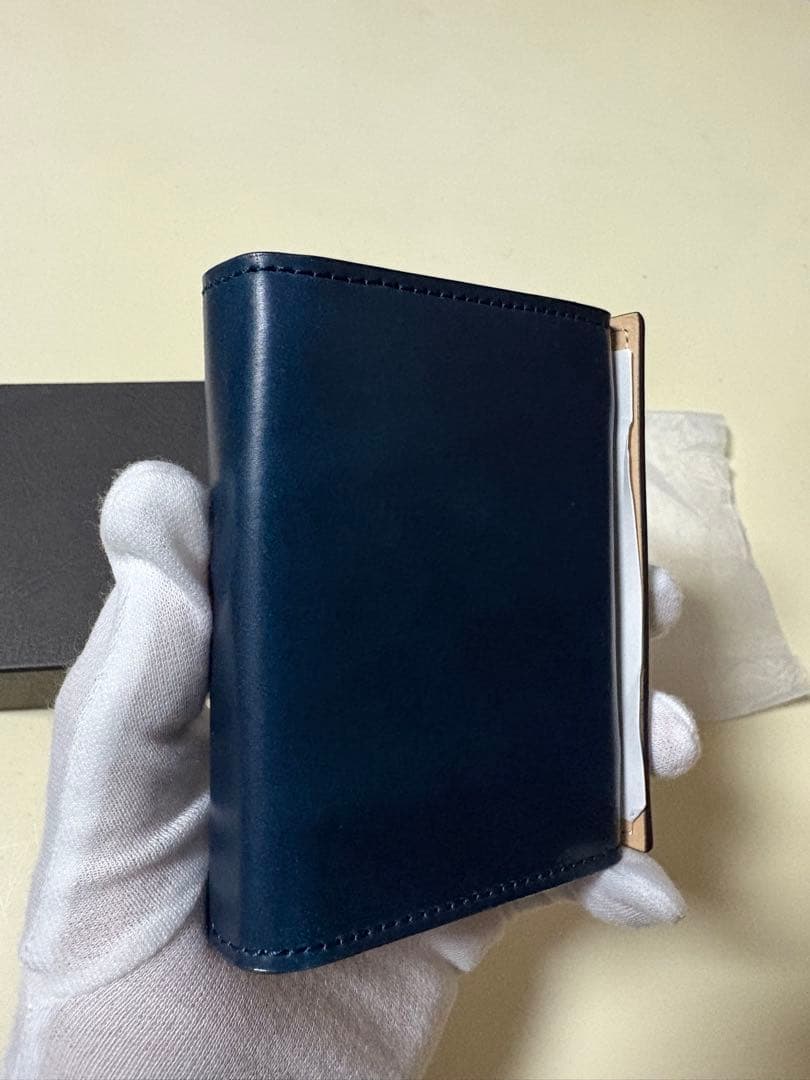 エムピウ millefoglieⅡ CORDOVAN27 ネイビー