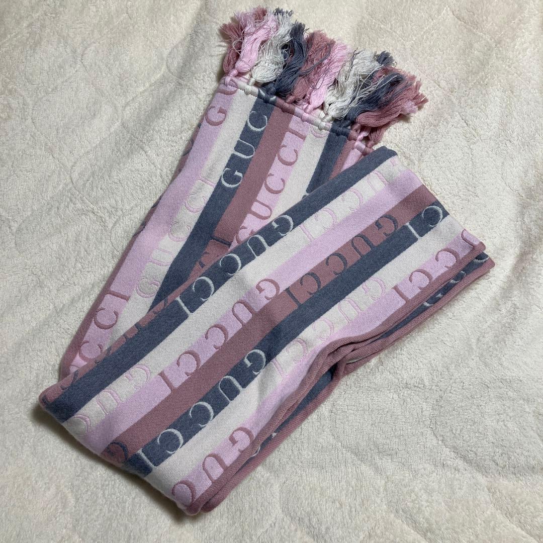 GUCCI ストライプ マフラー