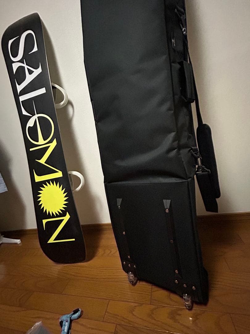 SALOMON ステップオンスノーボード バインディング付き ボードバッグ付き