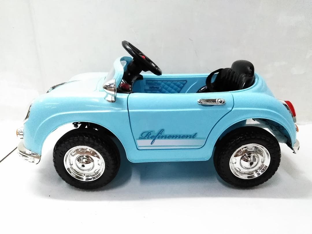 リングボーイ ポルシェタイプ ミニ 子供向け 電動乗用ラジコンカー リモコン付□