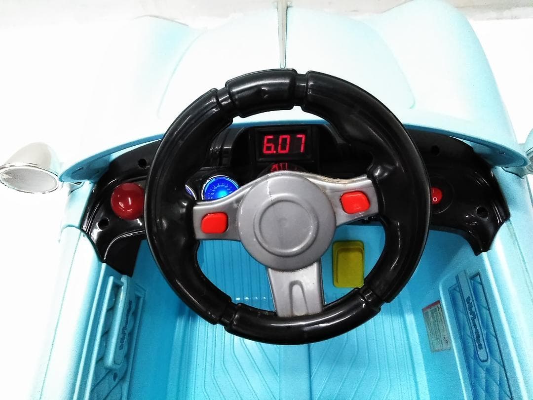 リングボーイ ポルシェタイプ ミニ 子供向け 電動乗用ラジコンカー リモコン付□