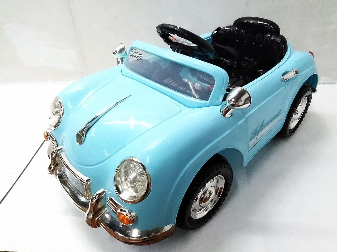 リングボーイ ポルシェタイプ ミニ 子供向け 電動乗用ラジコンカー リモコン付□