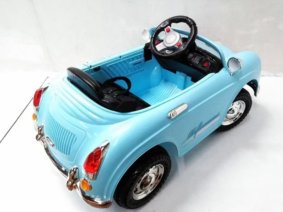 リングボーイ ポルシェタイプ ミニ 子供向け 電動乗用ラジコンカー リモコン付□