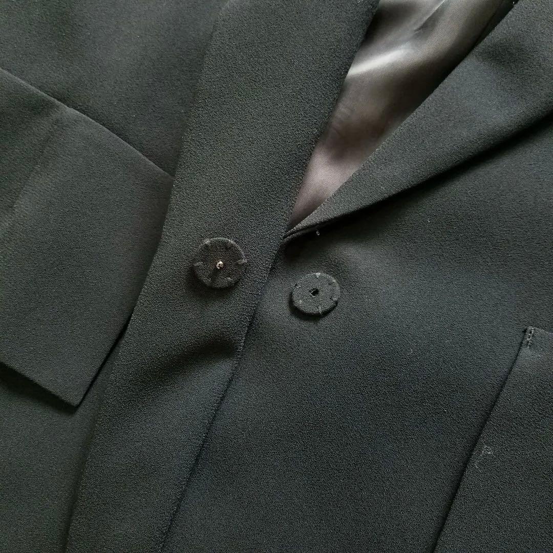 新品タグ付✨アドーア　フリンジジョーゼットコート　ロング　チェスターコート　黒