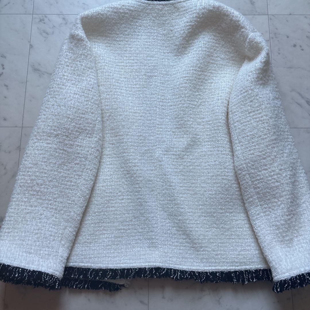 現行　セオリーリュクス ツイードジャケットCosetteNadieJacket