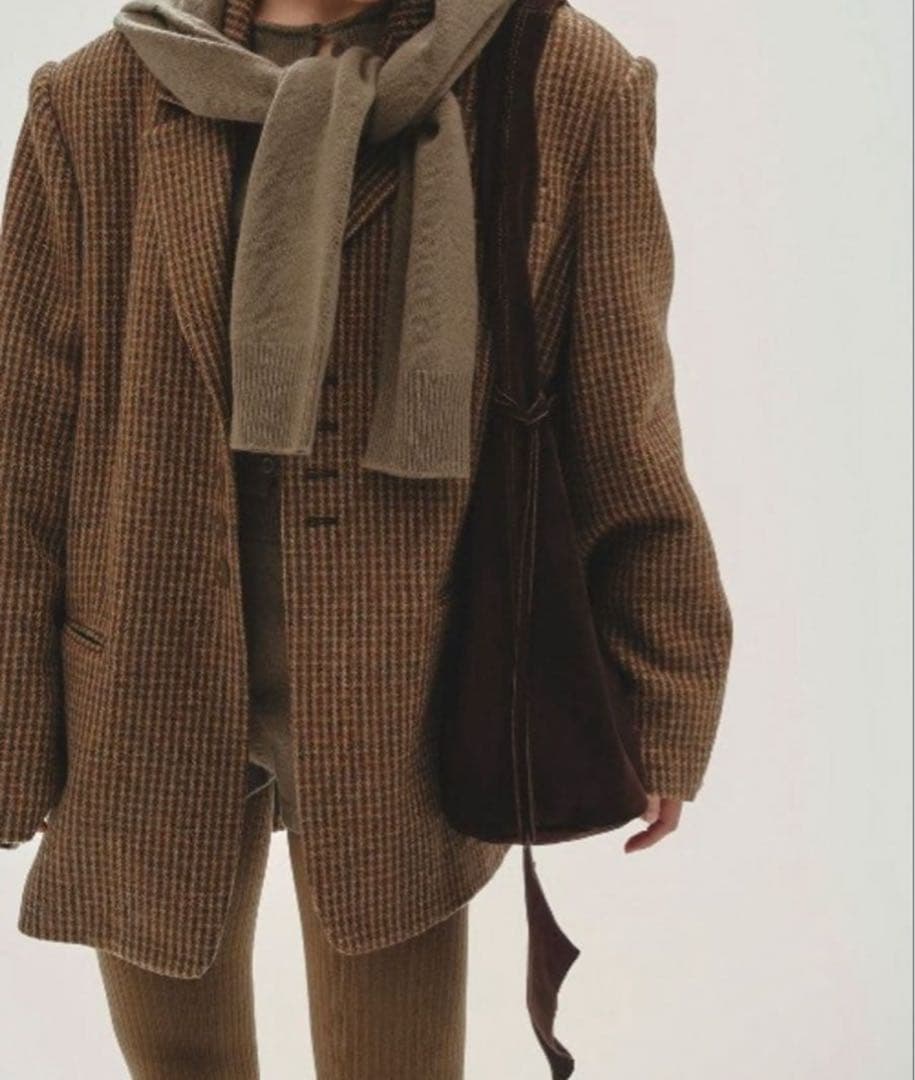 TODAYFUL ★ Wool100% Check Jacket 38