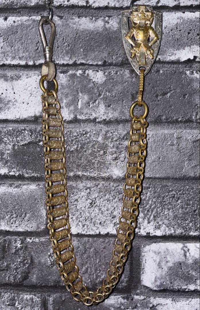 フリーメイソン ソードチェーン テンプル騎士団 ウォレットチェーン　ロングタイプ