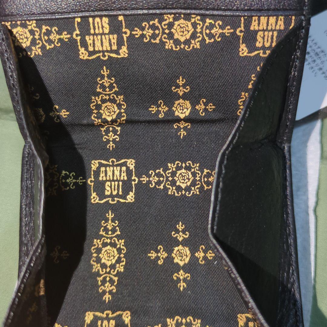 ANNA SUI 猫の顔 三つ折り財布