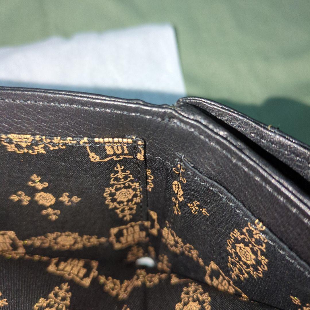 ANNA SUI 猫の顔 三つ折り財布