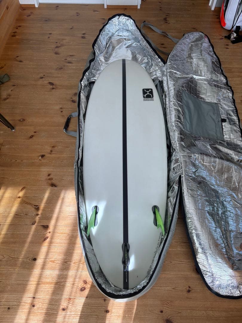 TRANSPORTER サーフボードケース （トリップ用）グレー　3本収納可能