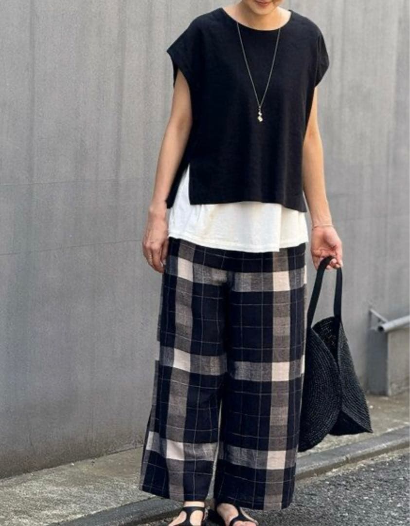 r*i様 BEARDSLEYビアズリー✳︎リネンショートベスト✳︎2025SS✳