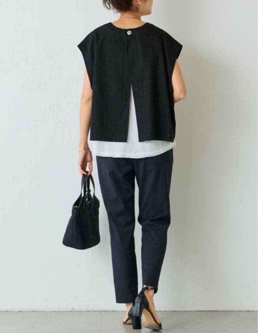 r*i様 BEARDSLEYビアズリー✳︎リネンショートベスト✳︎2025SS✳