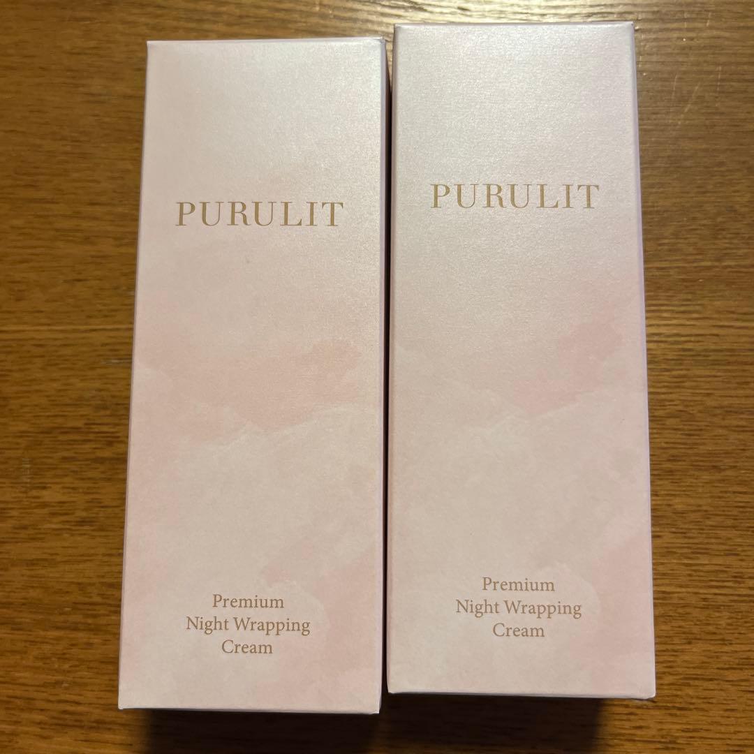 PURULIT プレミアムナイトラッピングクリーム 35g×2本