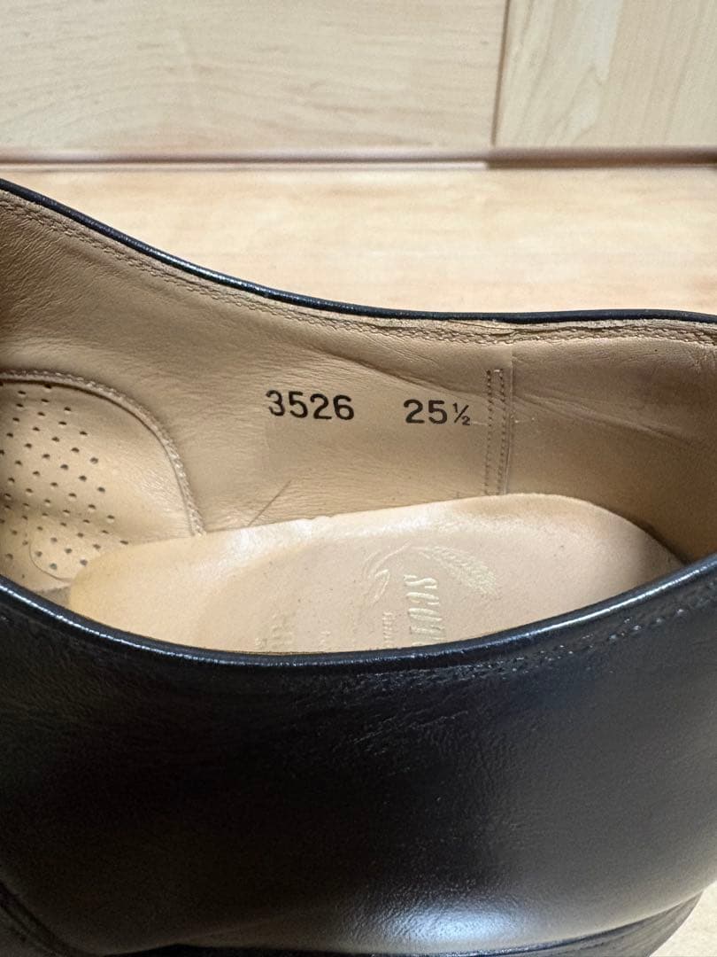 スコッチグレイン 3526 アシュランス ブラック 25.5cm EEE