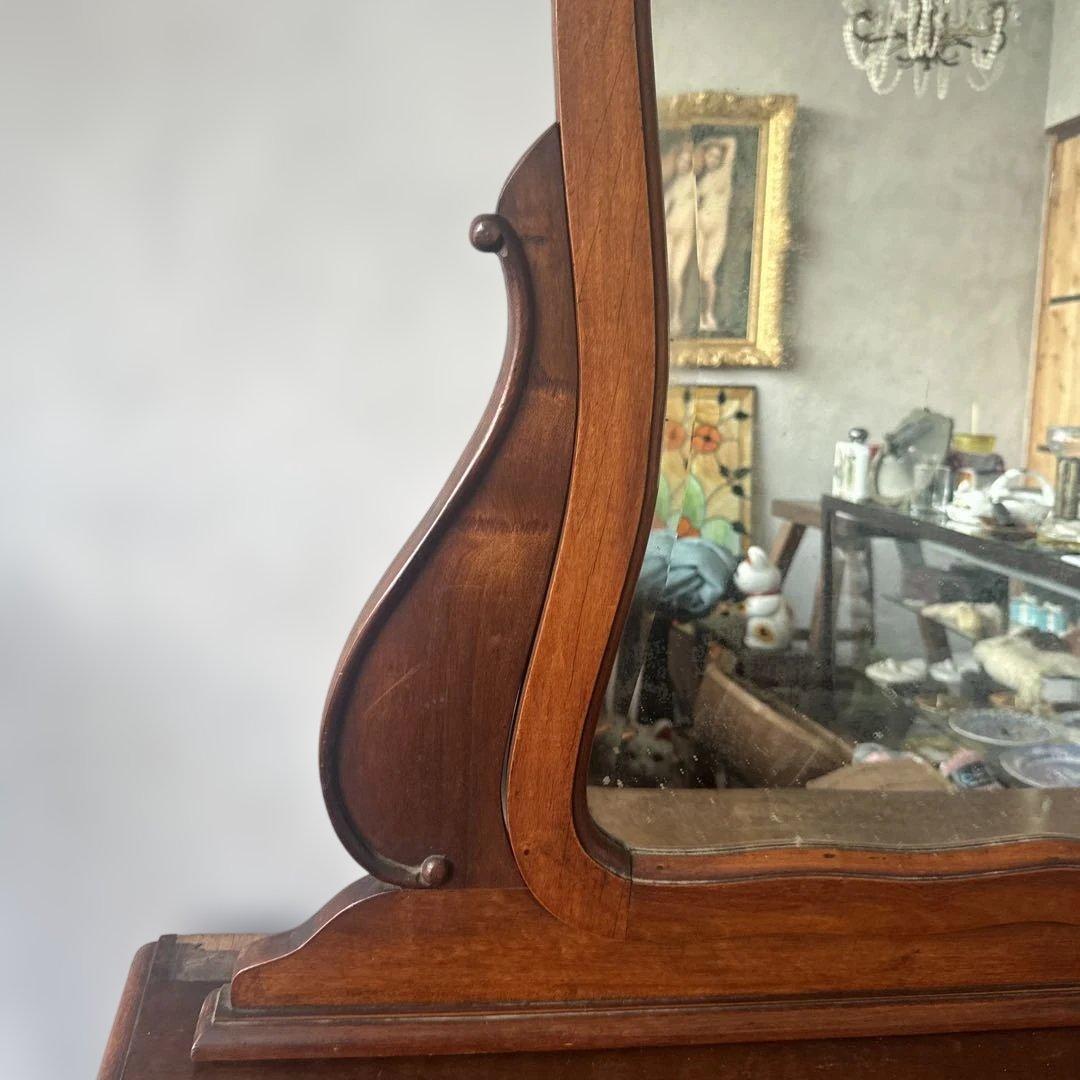 豪邸発掘品❗️ ヴィンテージ　ミラードレッシングテーブル難あり　鏡台