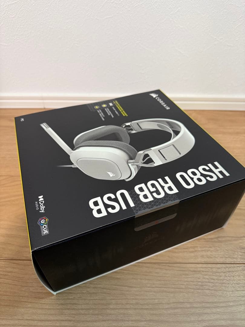 ヘッドホン Corsair HS80 RGB USB