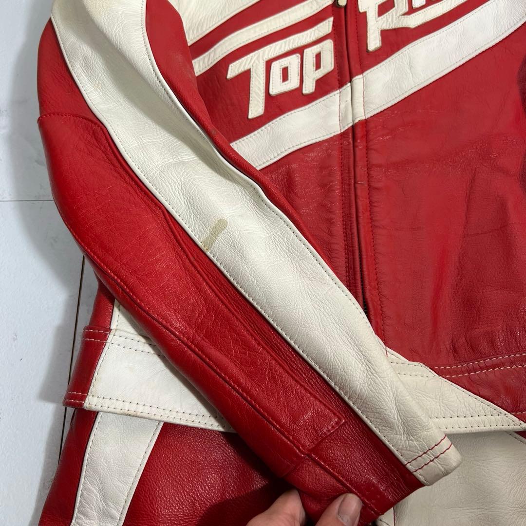Top Rider トップライダー レザー ツナギ セパレート XL
