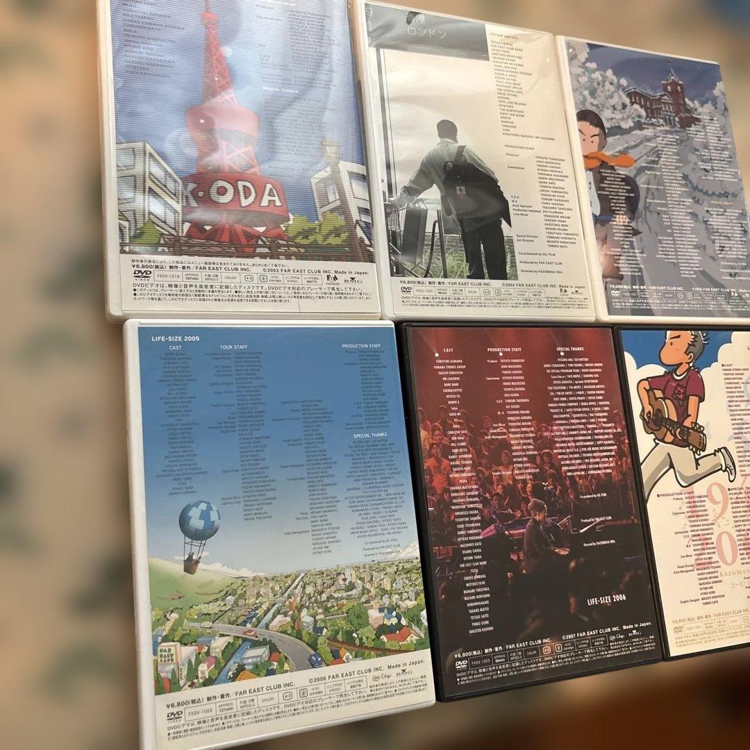 小田和正　LIFE-SIZE 2002〜2007 6本