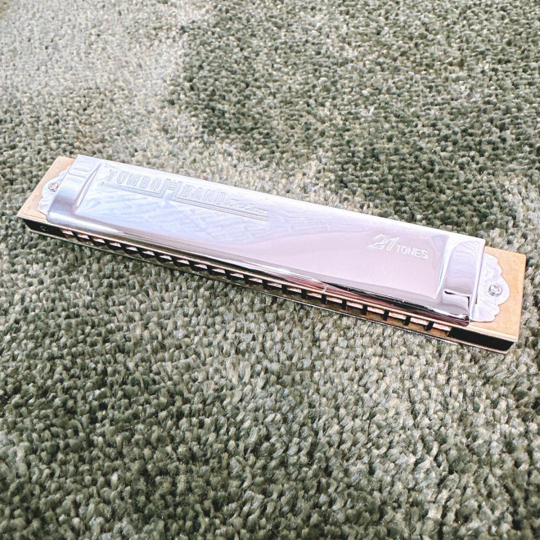 TOMBO BAND Deluxe 21TONE ハーモニカ ケース トンボ