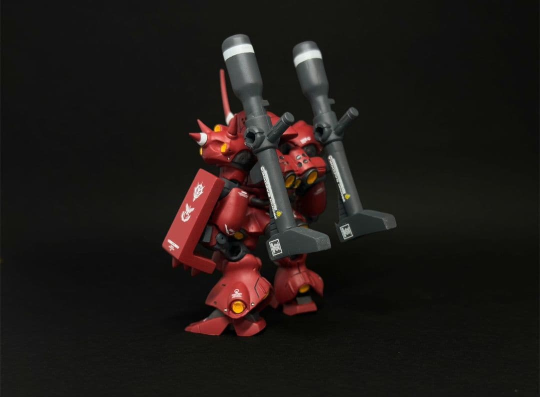 Y*.様 モビルスーツアンサンブル ケンプファー(シャア専用機) 全塗装 完成品