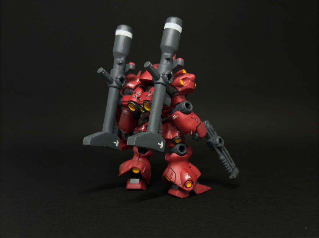 Y*.様 モビルスーツアンサンブル ケンプファー(シャア専用機) 全塗装 完成品