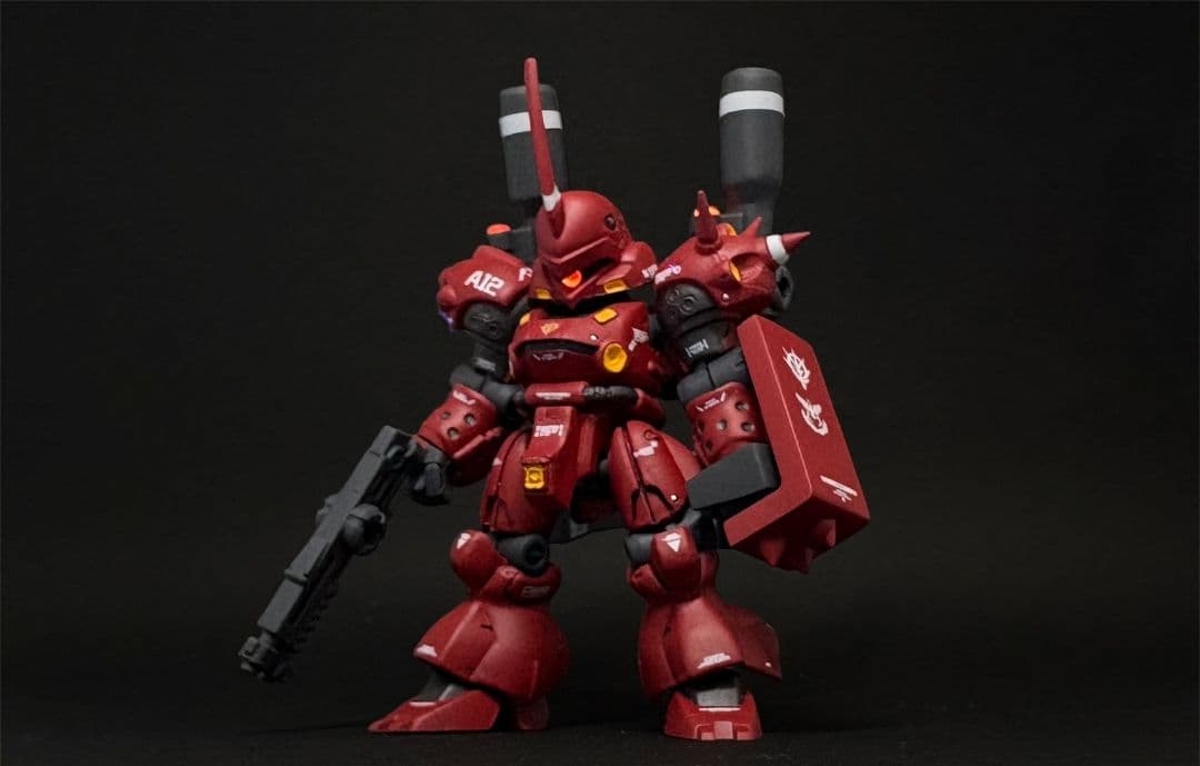 Y*.様 モビルスーツアンサンブル ケンプファー(シャア専用機) 全塗装 完成品