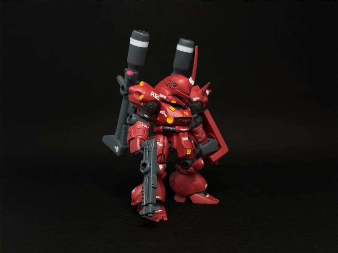 Y*.様 モビルスーツアンサンブル ケンプファー(シャア専用機) 全塗装 完成品