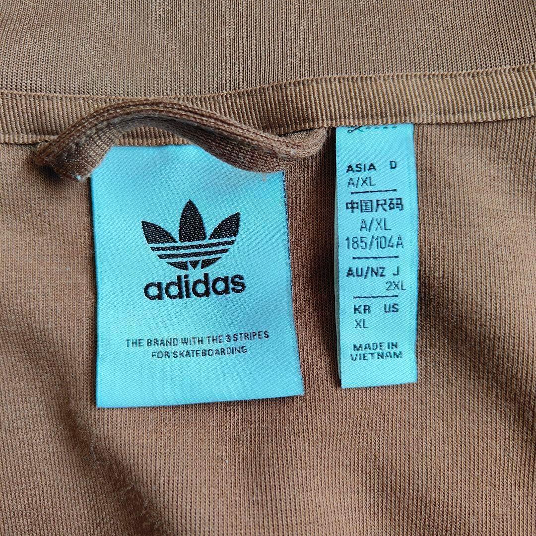 依頼値下げ中 adidas スケートボーディング ジャージ ブラウン XL